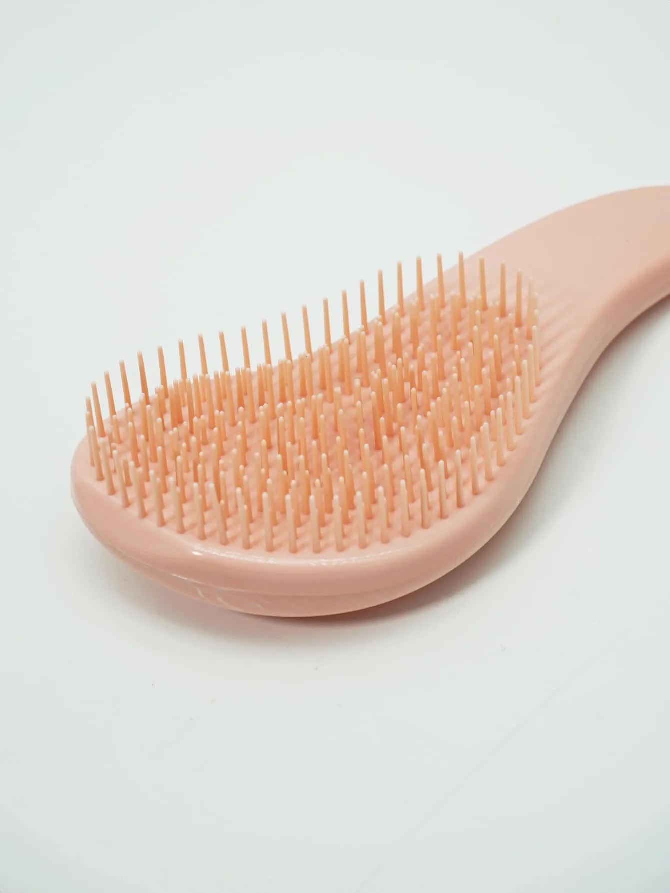 1 Pc Mini Marble Shaped Sole Air Cushion Comb Hair Care Girls Gift,Detangling Hair Brush For Adults & Kids Hair - Detangler Brush For Natural, Curly, Straight, Dry Or Wet Hair Brushes,Portable Hair Brush(Pink)