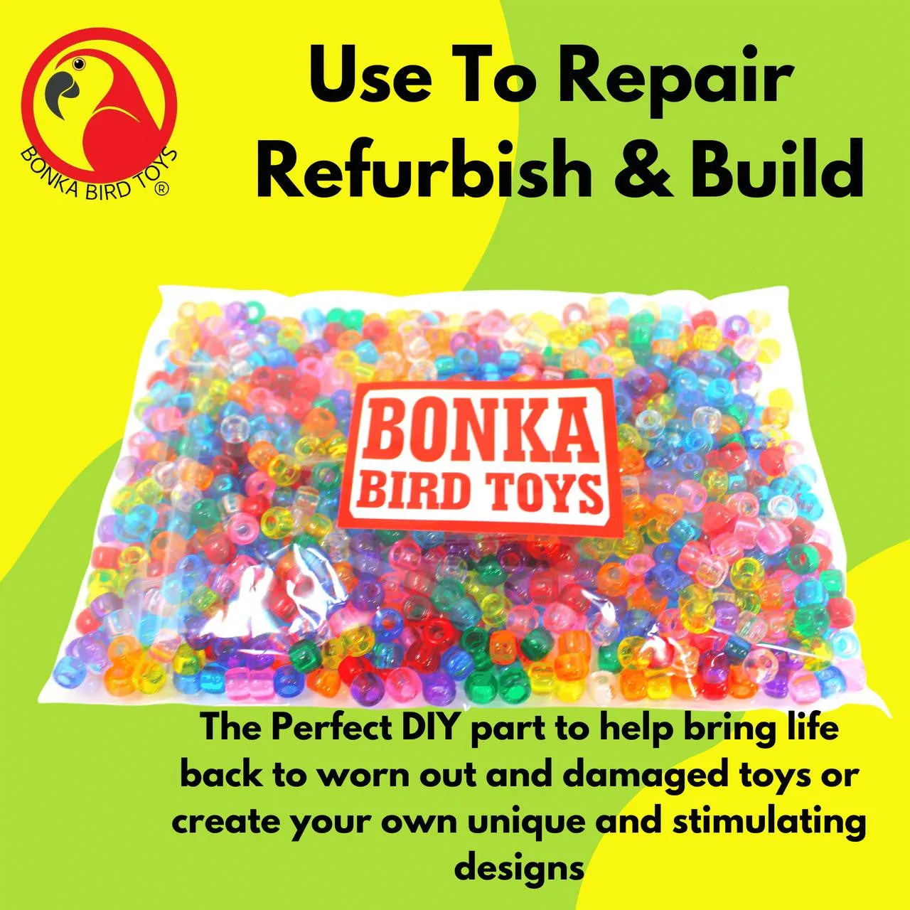 2826 PK 900 Translucent Pony Beads