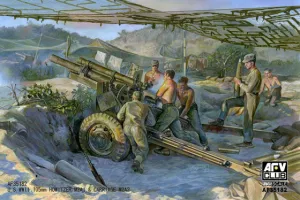 AFV 1/35 WWII Late 105mm Howitzer M2A1 & M2A2 Carriage (AFV35182)