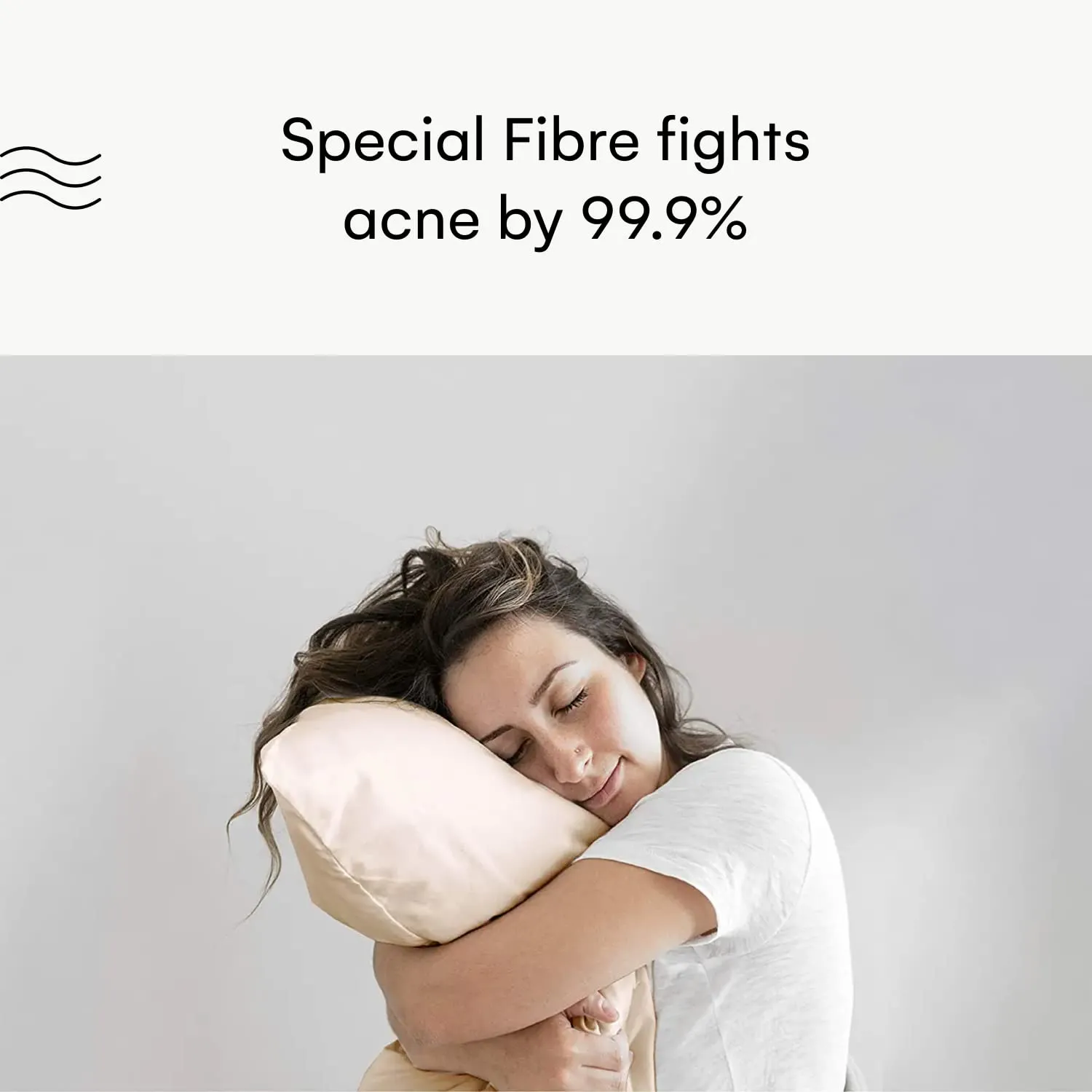 Anti-Acne Silver Infused Pillowcase  Woven With Pure Silver And Breathable