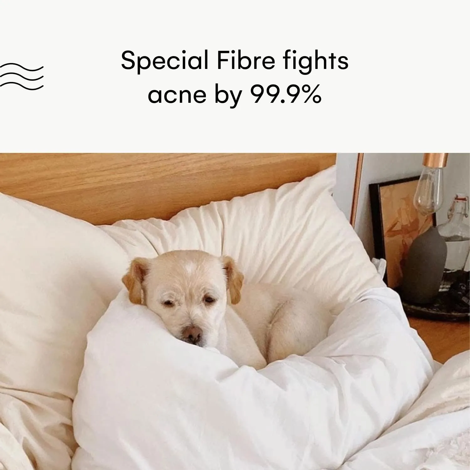 Anti-Acne Silver Infused Pillowcase  Woven With Pure Silver And Breathable
