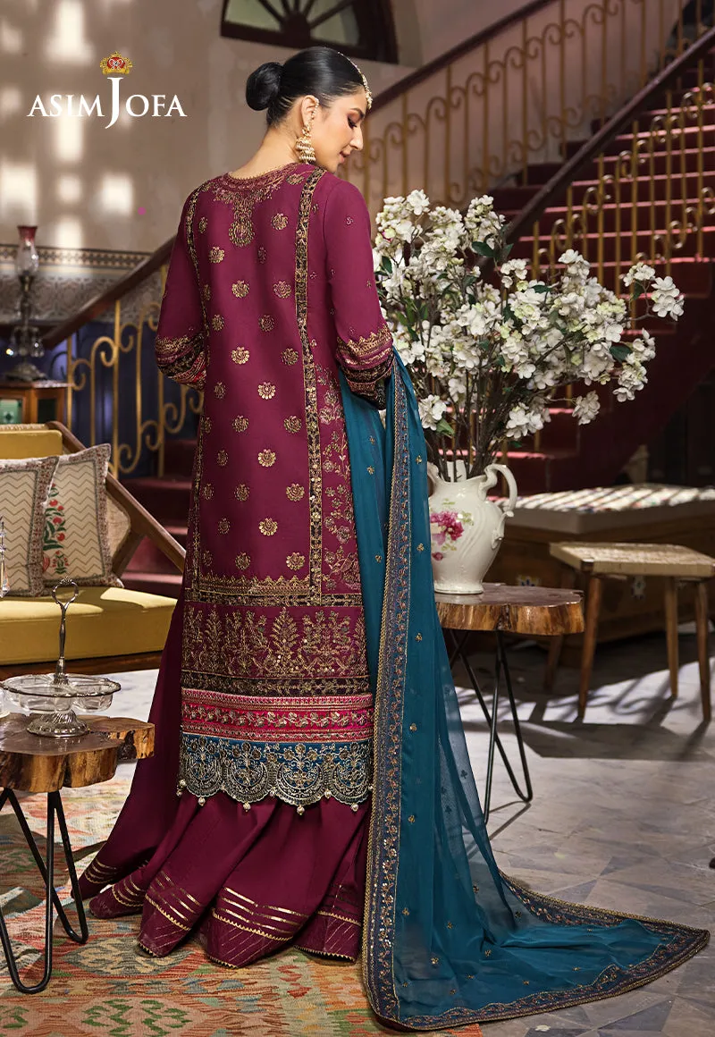 Asim Jofa Luxury Lawn Collection 2023 – AJLR-31