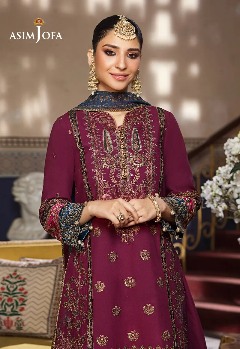 Asim Jofa Luxury Lawn Collection 2023 – AJLR-31