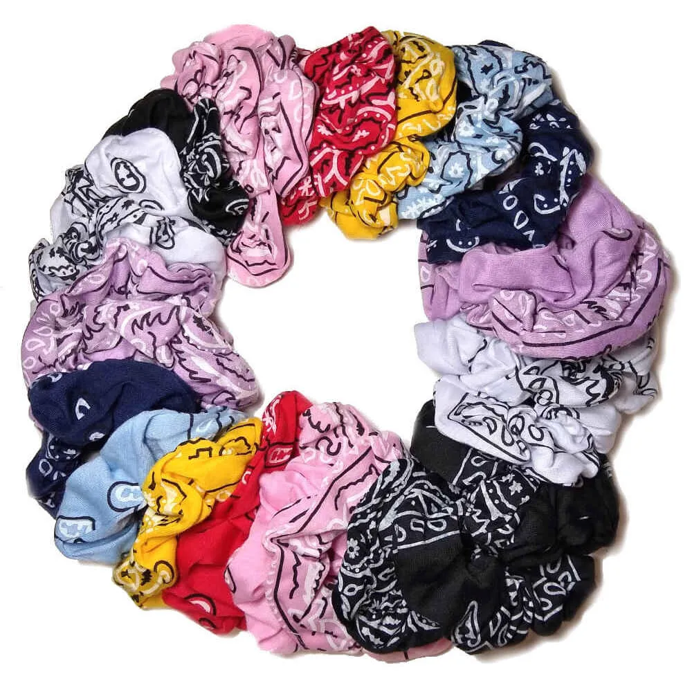 Bandana Scrunchies