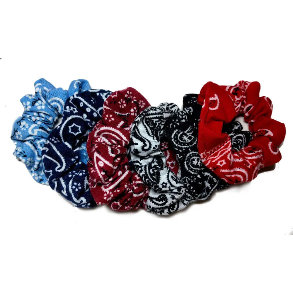 Bandana Scrunchies