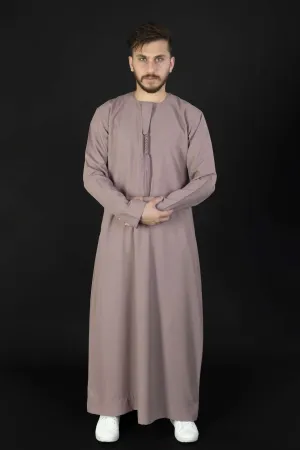 Basic Mauve Emirati Thobe