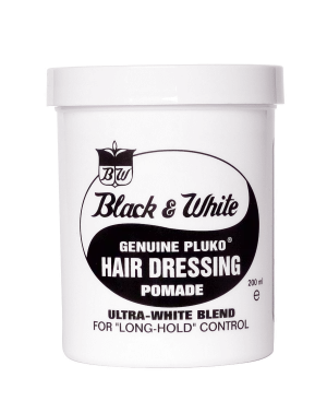 Black & White Hair Wax / Pomade