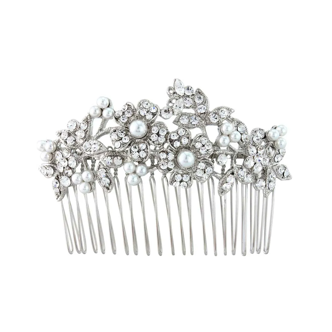 Bouquet of Pearl Hair Comb