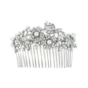 Bouquet of Pearl Hair Comb