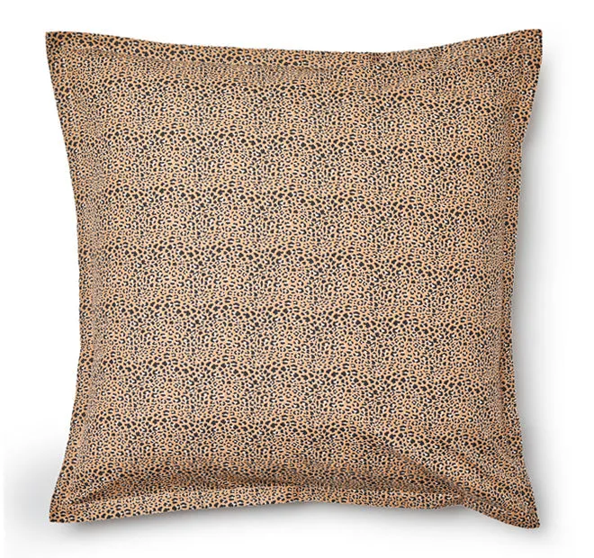 Cheetah Quilt Cover Set Range Black
