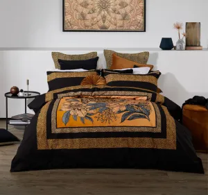 Cheetah Quilt Cover Set Range Black