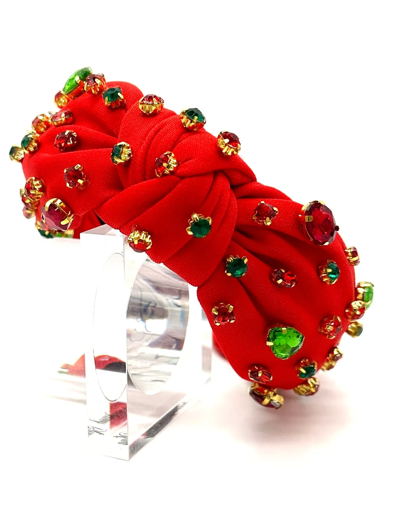 Christmas Colors Gemstone Headbands