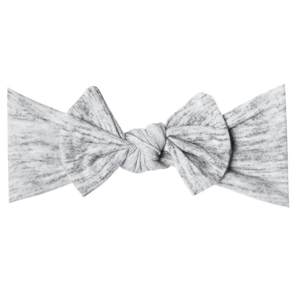 Copper Pearl Adjustable Knit Headband - Asher Grey
