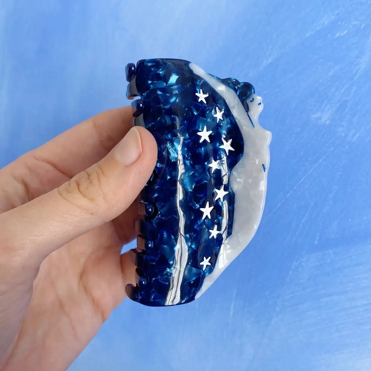 Cosmic Woman Hairclaw by Lisa Junius