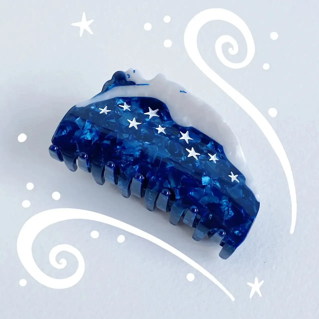 Cosmic Woman Hairclaw by Lisa Junius