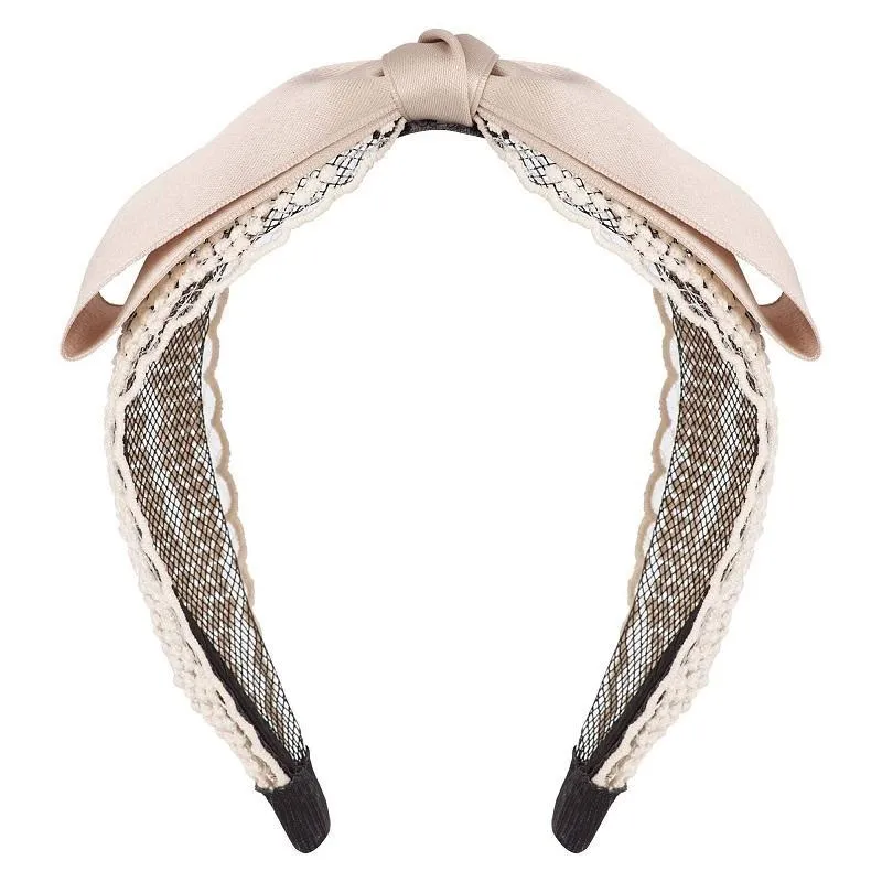 Designer Kidz Bettina Headband - Beige