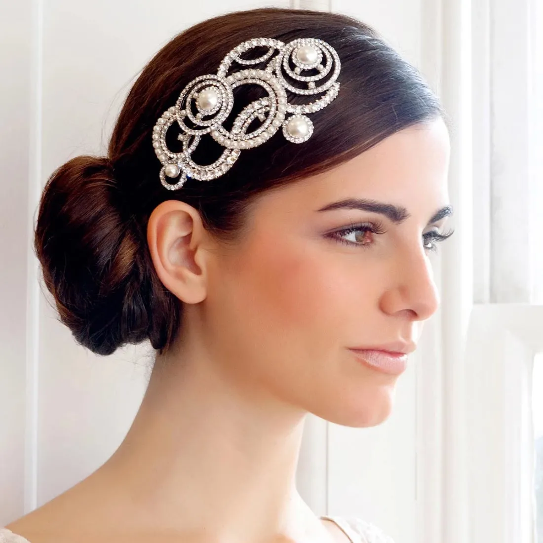 Divine in Art Deco Headpiece