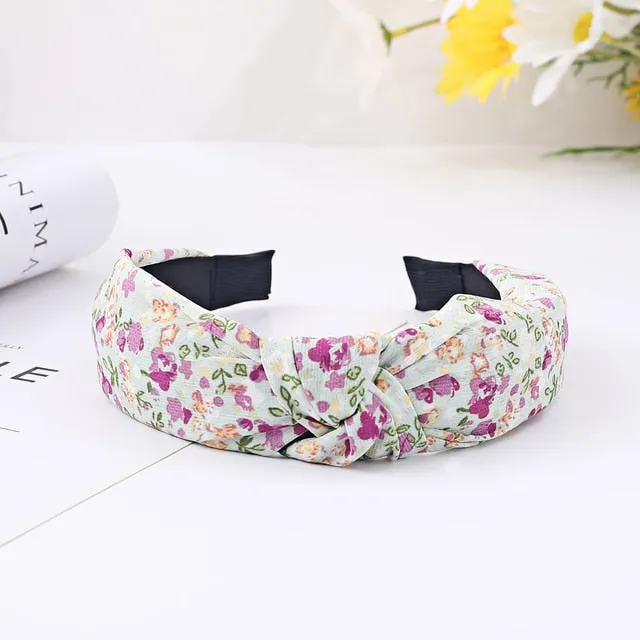 Fashion Designer Wide Hairband for Women