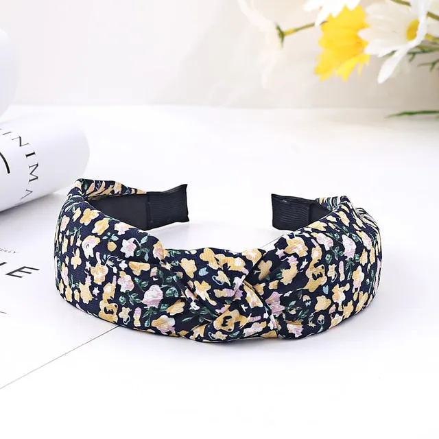 Fashion Designer Wide Hairband for Women