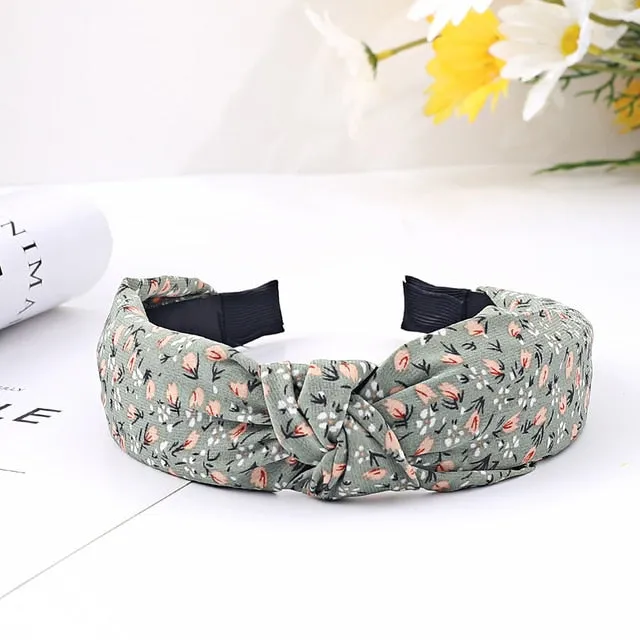Fashion Designer Wide Hairband for Women