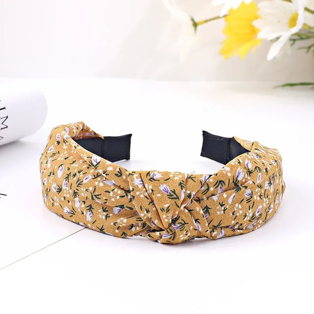Fashion Designer Wide Hairband for Women