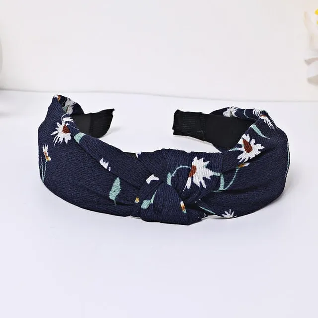 Fashion Designer Wide Hairband for Women