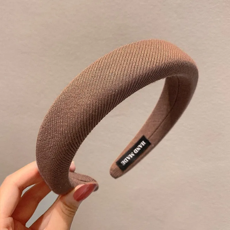 Fashion Designer Wide Hairband for Women