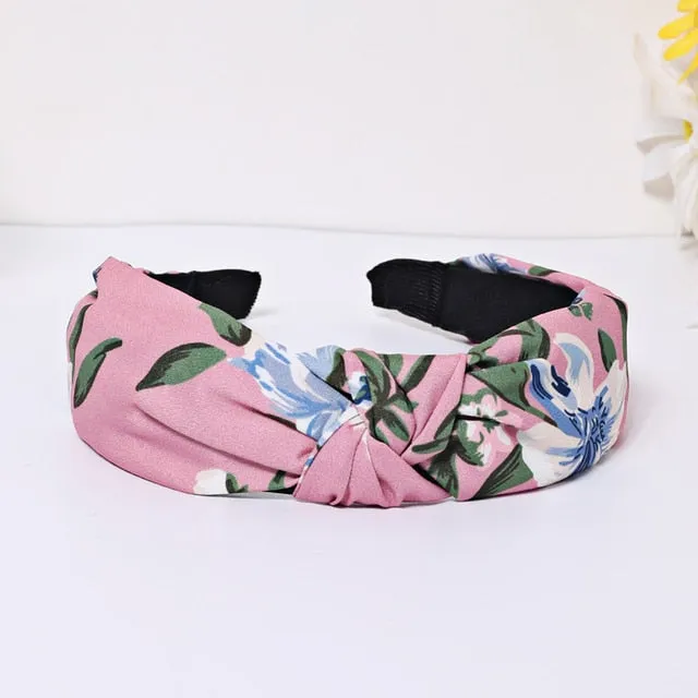 Fashion Designer Wide Hairband for Women