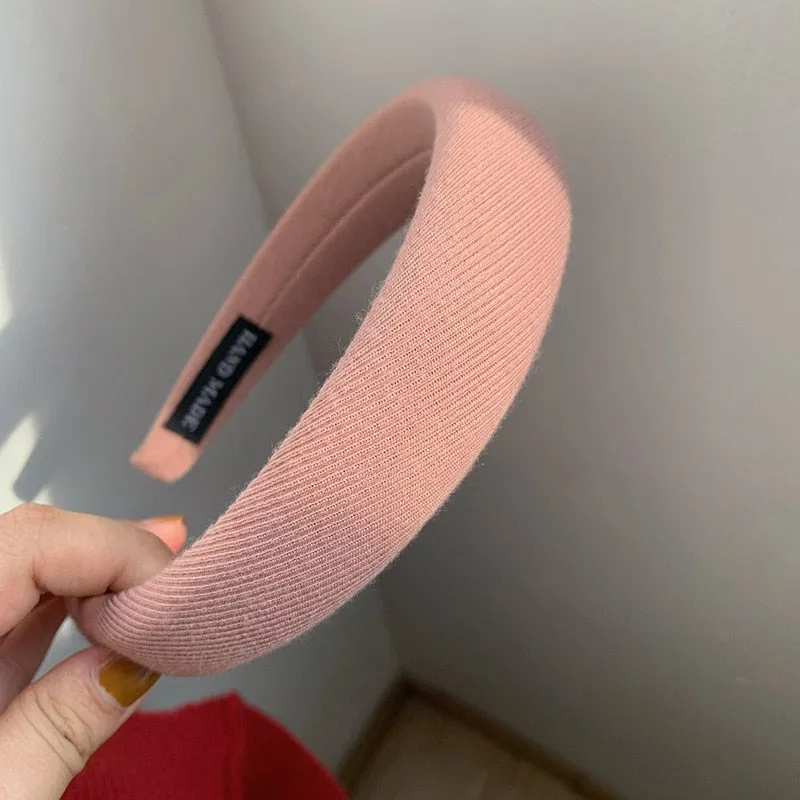 Fashion Designer Wide Hairband for Women