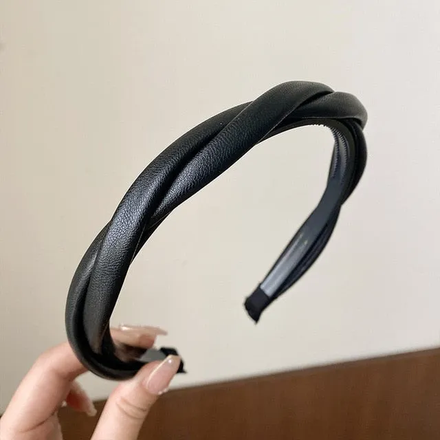Fashion Designer Wide Hairband for Women
