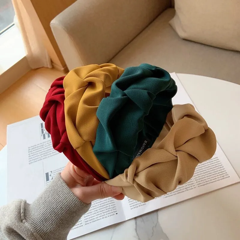 Fashion Designer Wide Hairband for Women