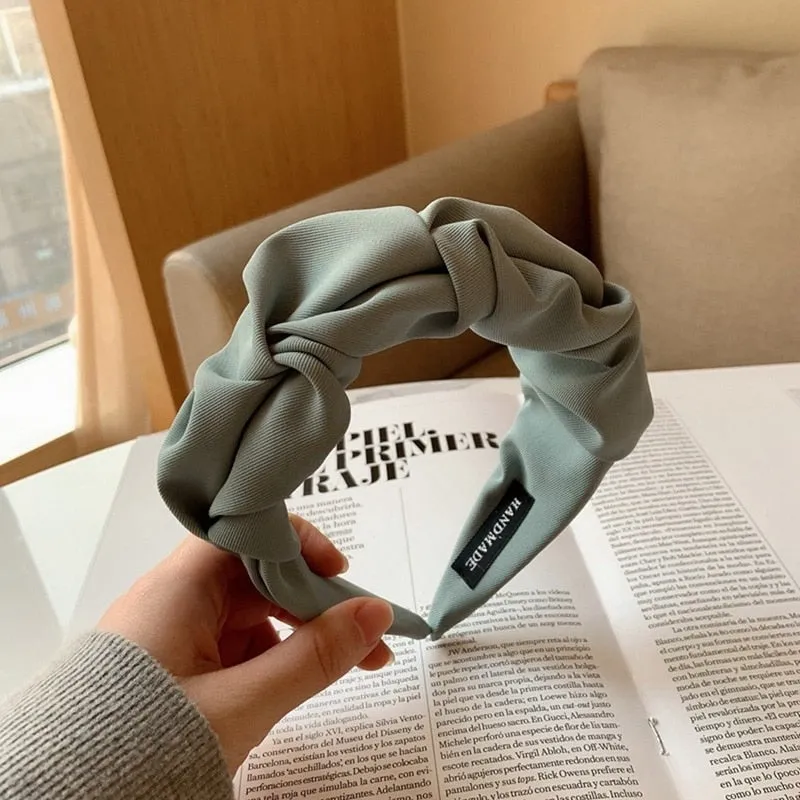 Fashion Designer Wide Hairband for Women