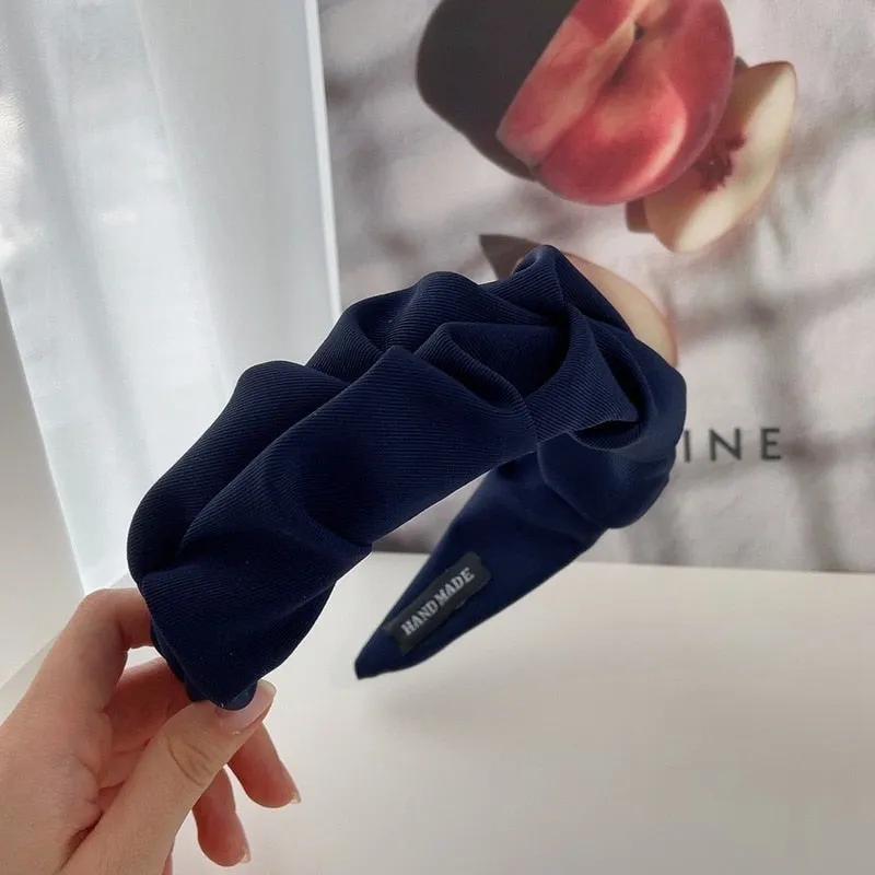 Fashion Designer Wide Hairband for Women