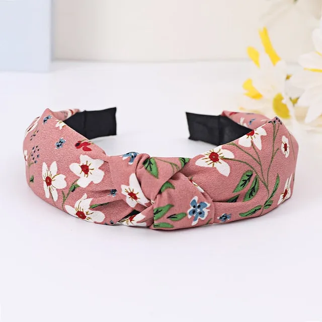 Fashion Designer Wide Hairband for Women