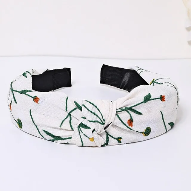 Fashion Designer Wide Hairband for Women