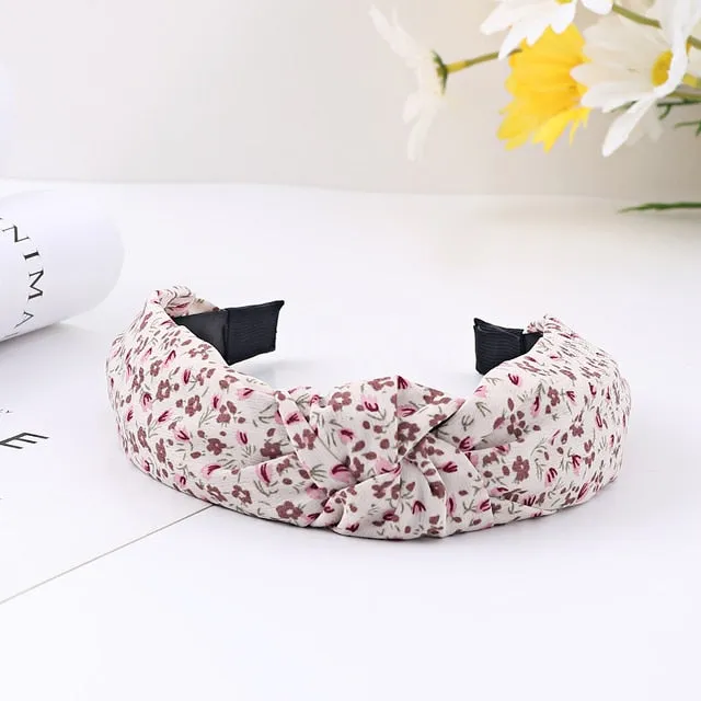 Fashion Designer Wide Hairband for Women