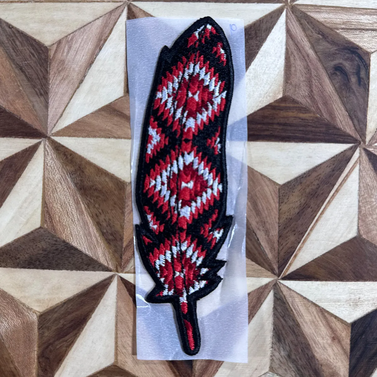 Feather Cowboy Hat Patches