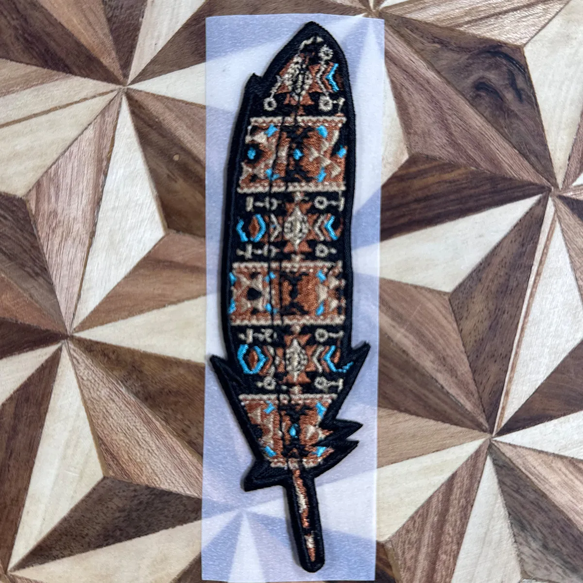 Feather Cowboy Hat Patches