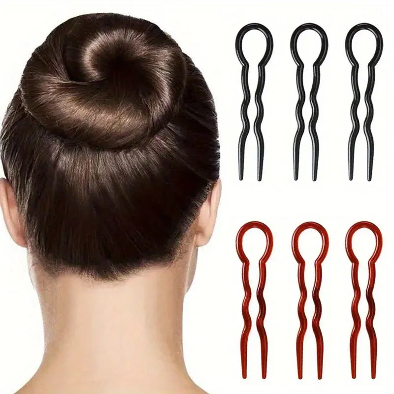 French Style UShaped Hair Forks for Stylish Hairdressing