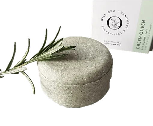 Green Queen 2 in 1 Shampoo Bar