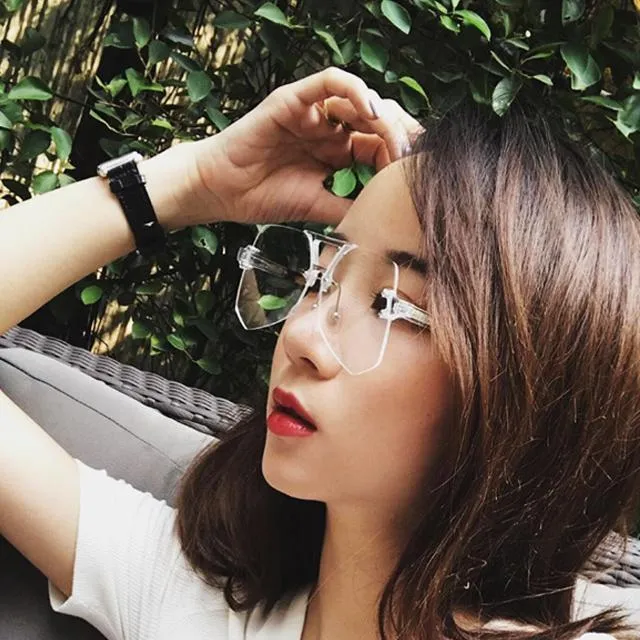 Huge Colorful Plastic Sunglasses