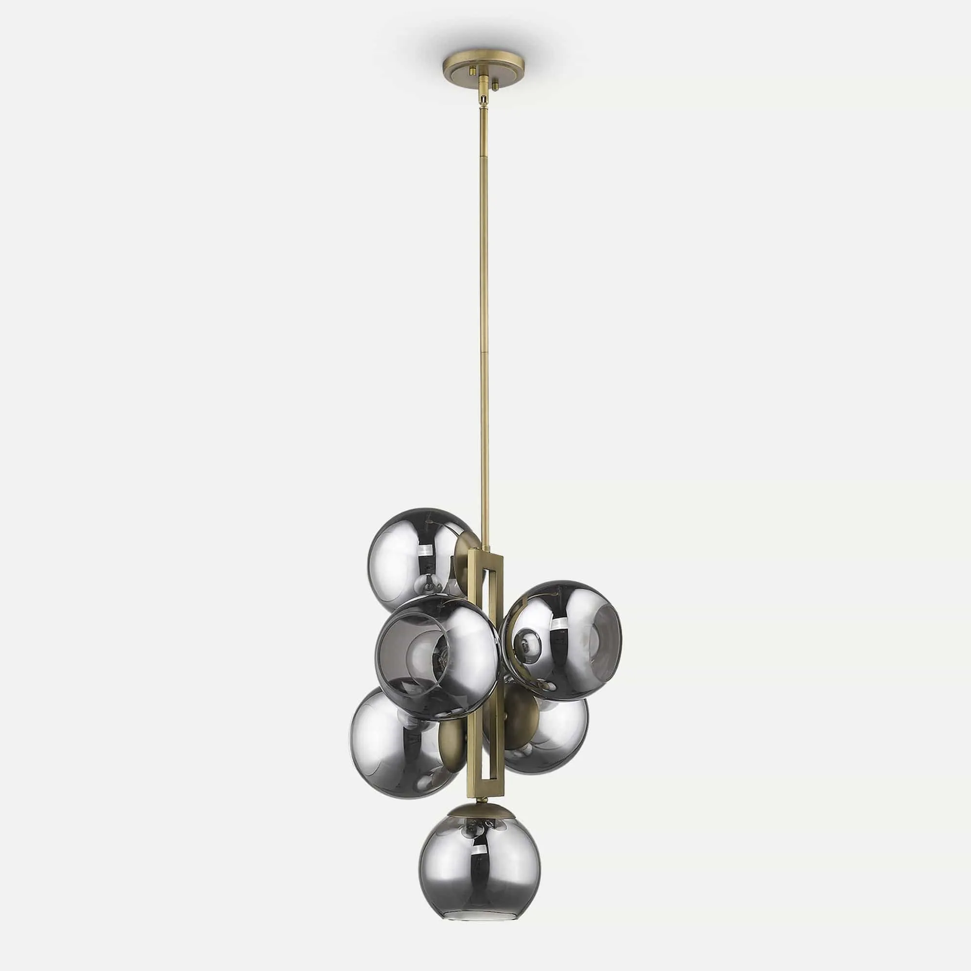 Lunette 6-Light Mid-Century Modern Pendant