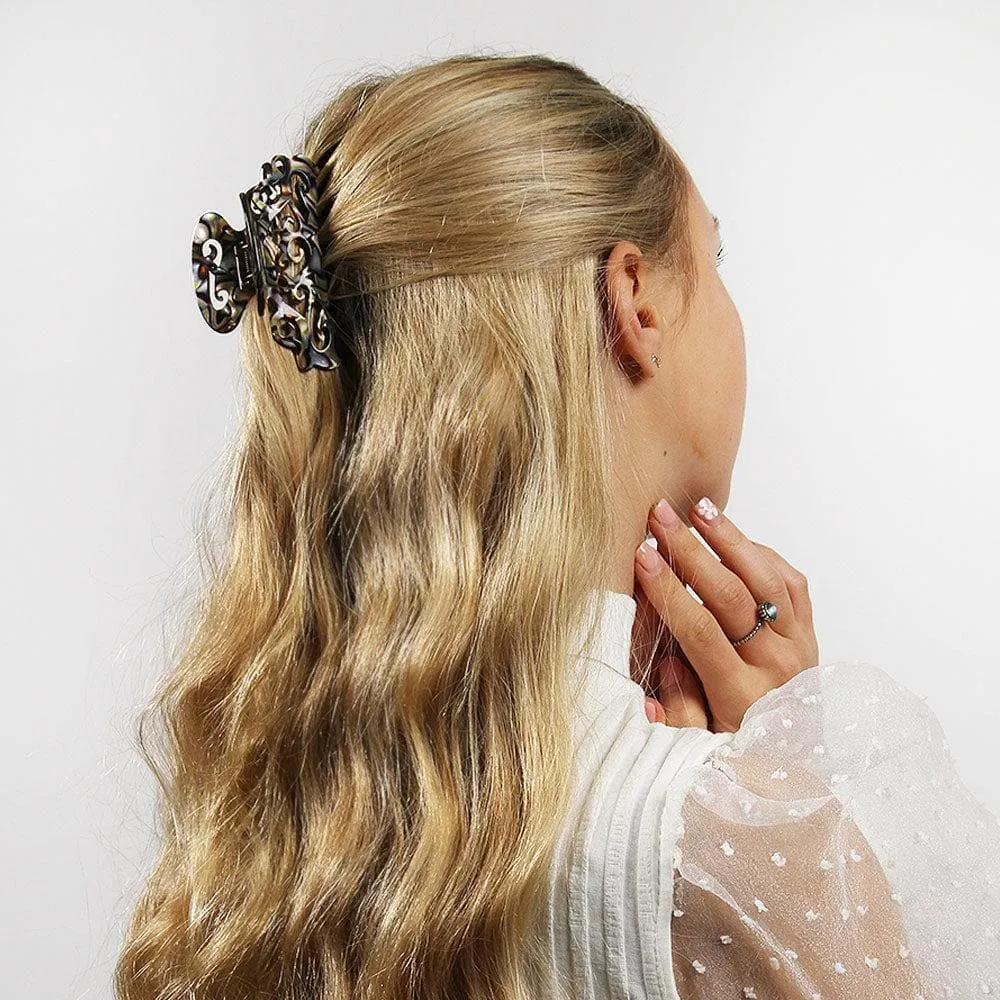 Medium Filigree Hair Claw Clip