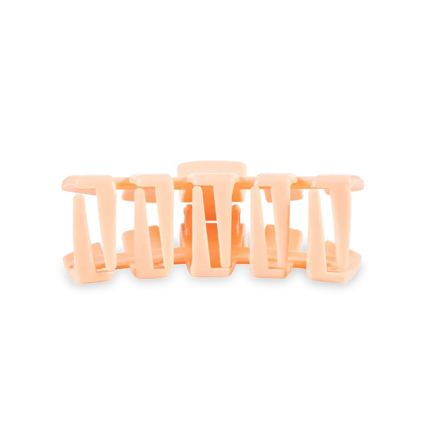 Medium Teleties Claw Clip - Peach Fuzz
