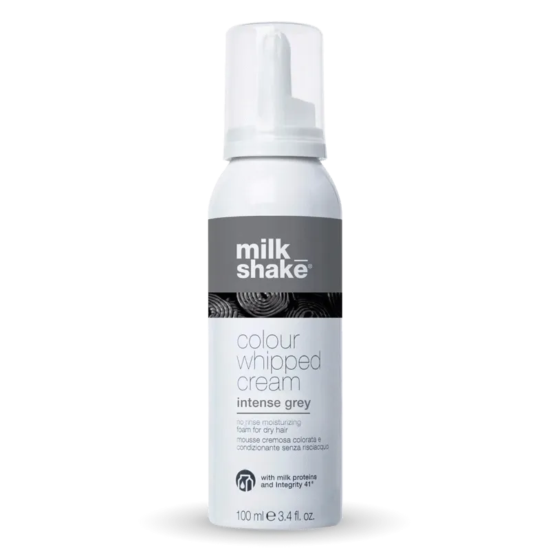 Milkshake color whipped cream INTENSE GREY 100ML