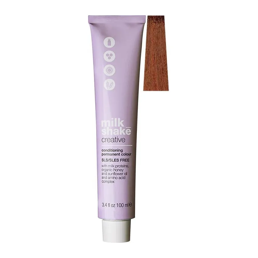 milk_shake Creative Permanent Color 6.43/6CG Copper Gold Dark Blond
