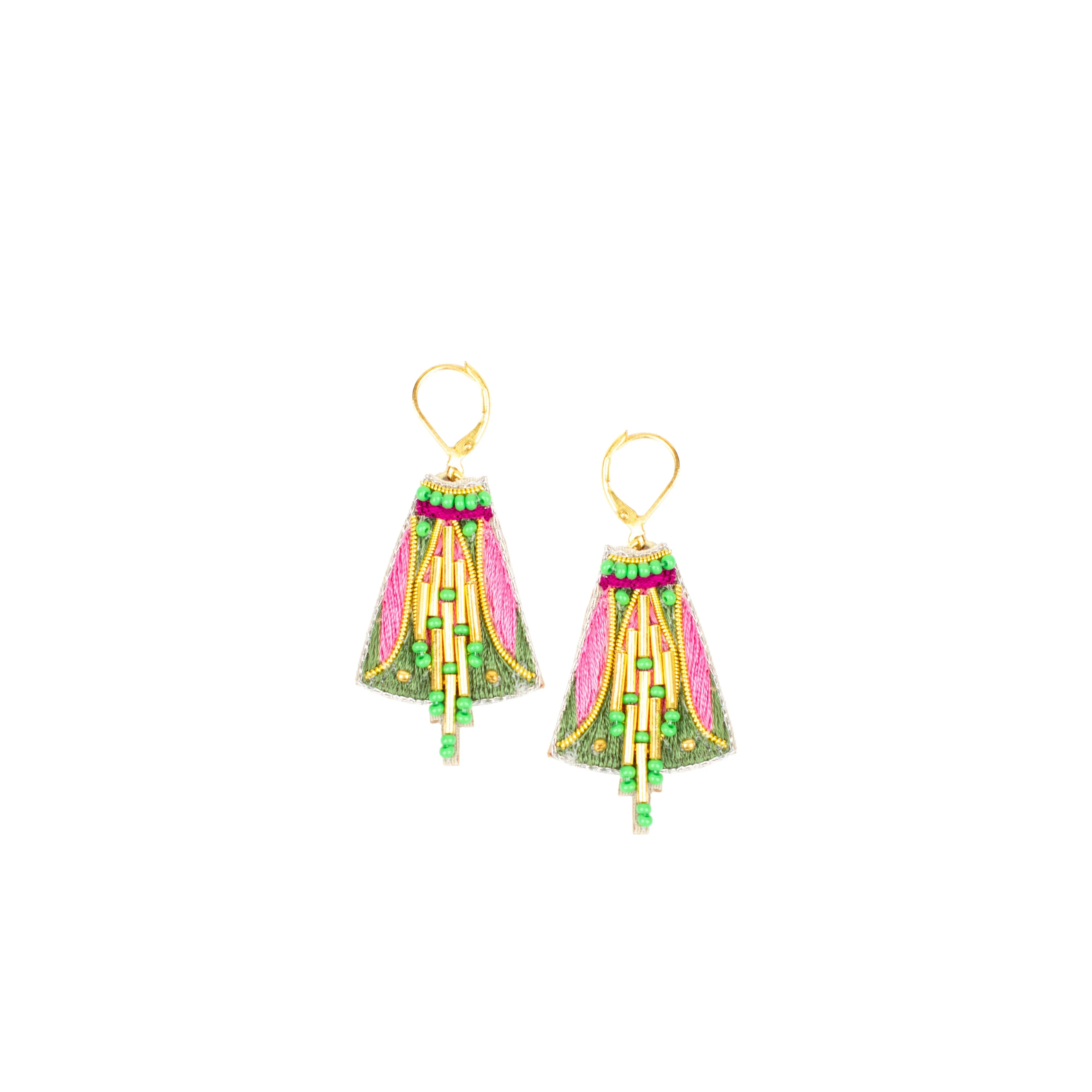 Nahua Apo Earrings - Cactus