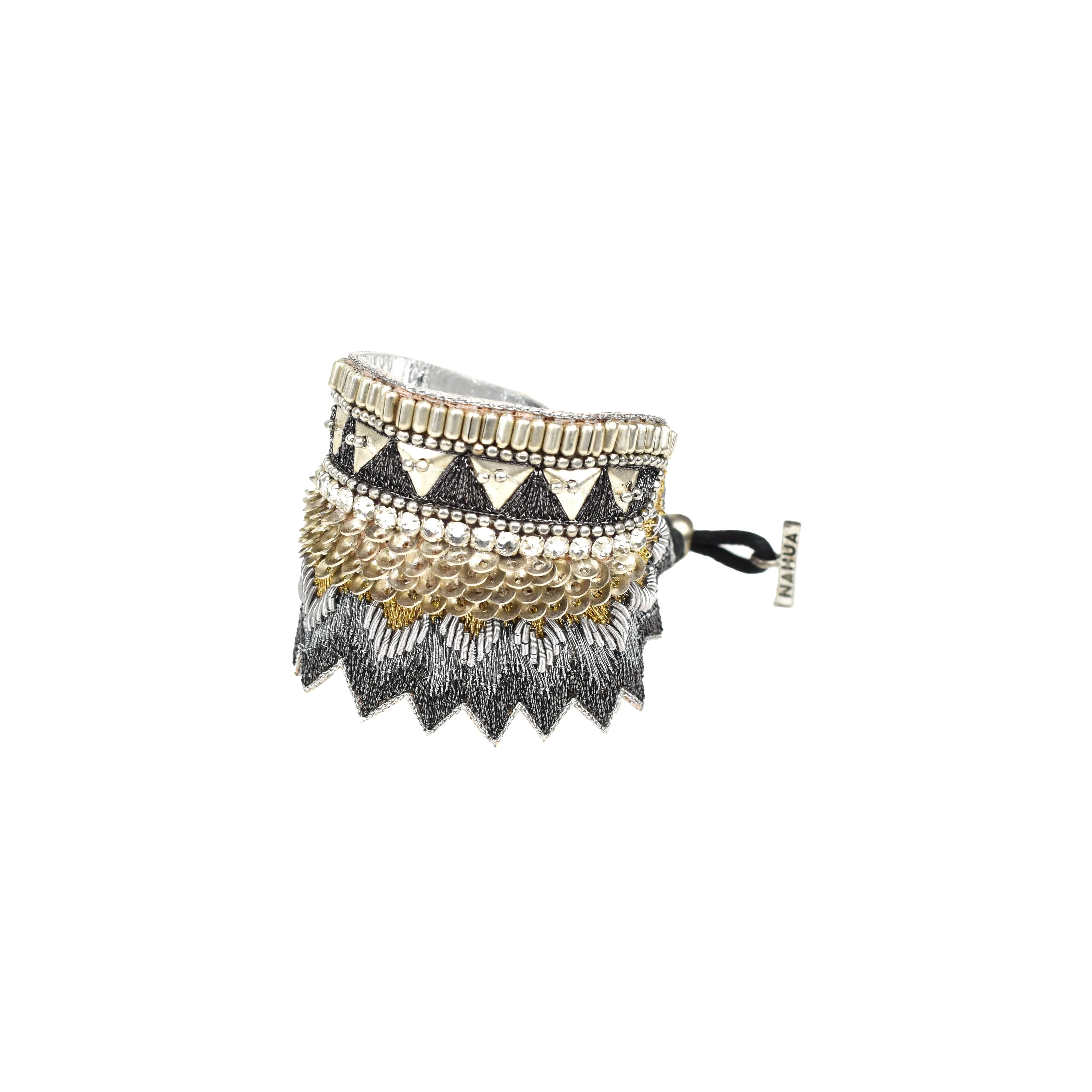Nahua Maheswari Bracelet - Gunmetal
