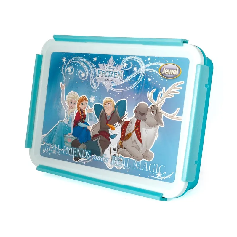 Original Licensed Disney Clip Lock Slim Lunch Box - Frozen