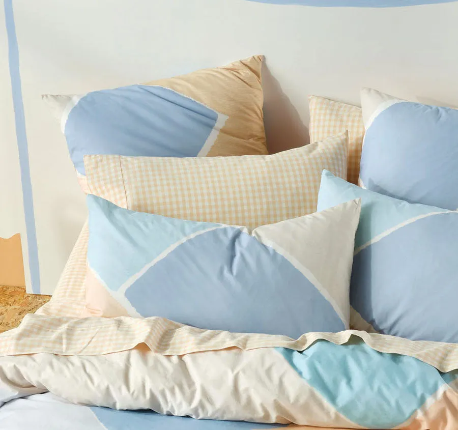 Orissa Quilt Cover Set Range Blue